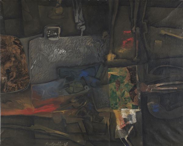 DIPINTO DI GIGI MARTORELLI