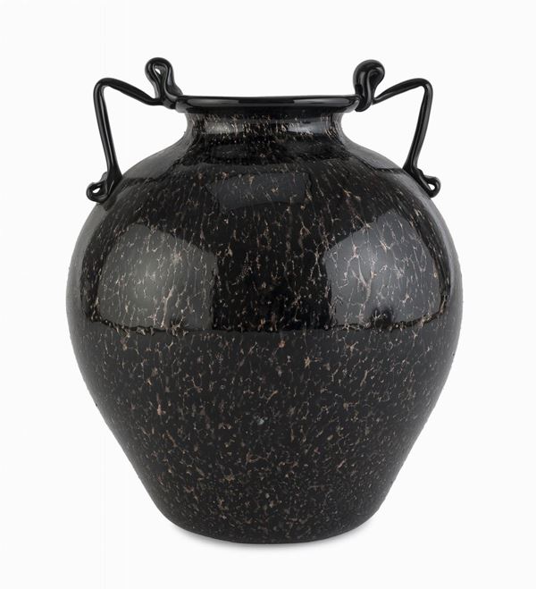 VASO IN VETRO, MURANO ANNI &#39;30
