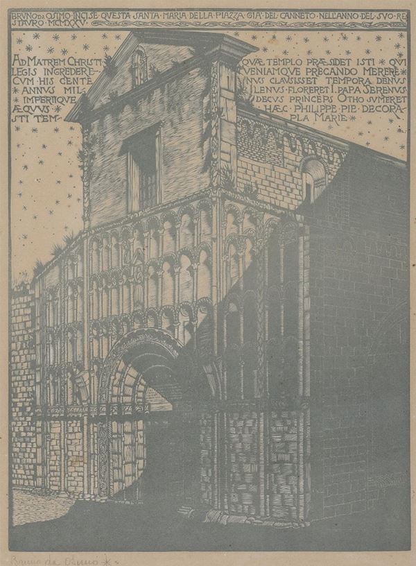 XILOGRAFIA DI BRUNO DA OSIMO