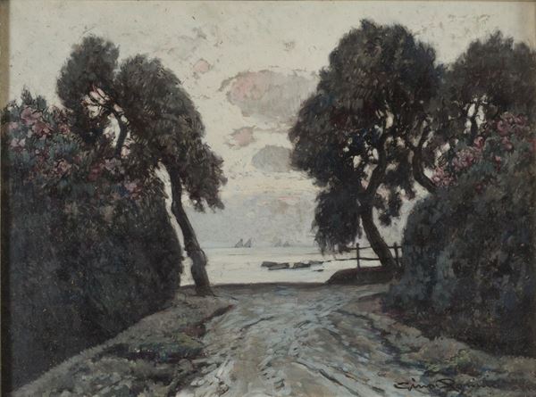 DIPINTO AUTUNNO GINO ROMITI