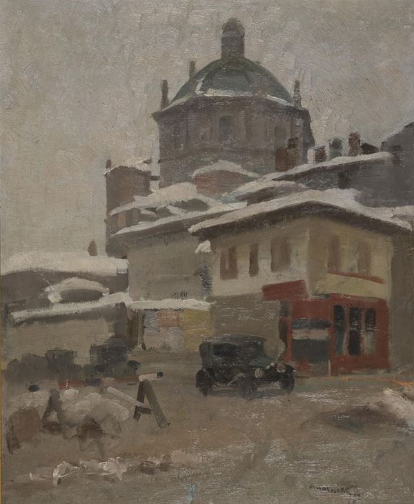 DIPINTO DI CARLO  CAZZANIGA