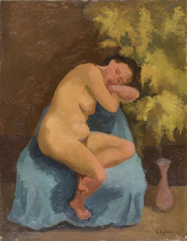 DIPINTO NUDO DI KATY CASTELLUCCI