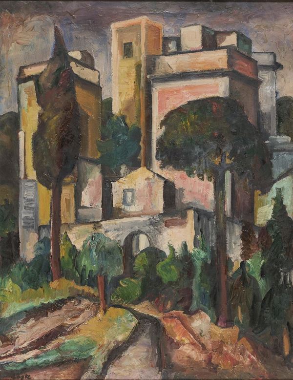 DIPINTO PAESAGGIO DI RAFFALEL COSTI