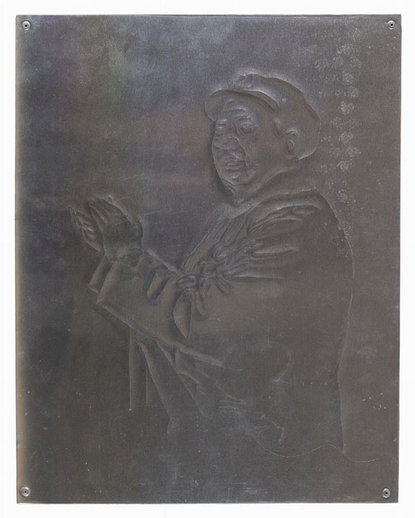 BASSORILIEVO MAO TSE TUNG DI H.H. LIM