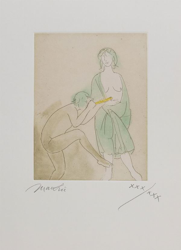 OPERA DI GIACOMO MANZ&#217; E GOFFREDO PETRASSI