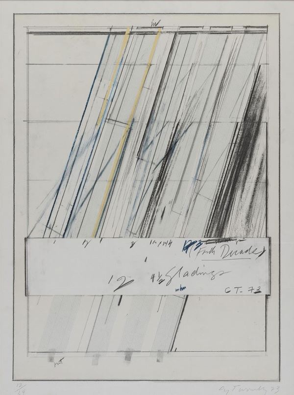 LITO E PASTELLI DI CY TWOMBLY
