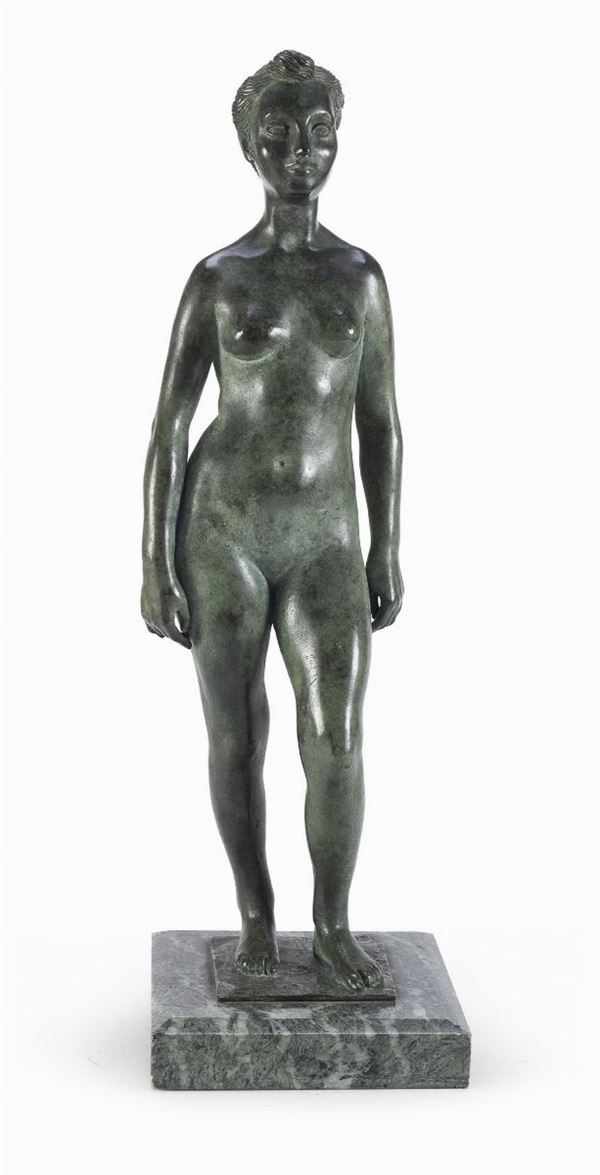 BRONZO NUDO DI ATTILIO ATTILIO TORRESINI