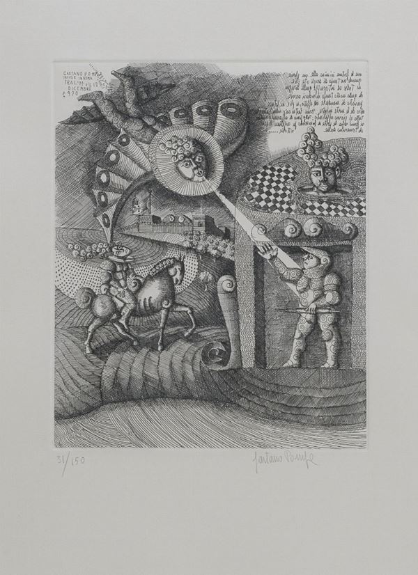 QUATTRO GRAFICHE DI GAETANO POMPA