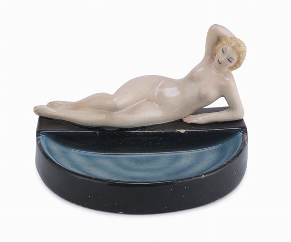 CERAMICA DONNA IN PISCINA CIA MANNA ANNI &#39;30