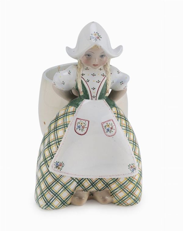 FIGURA IN CERAMICA, CIA MANNA