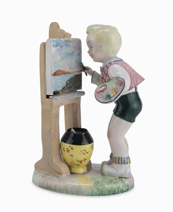 CERAMICA BIMBO PITTORE, ANNI &#39;40