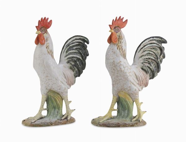 DUE CERAMICHE GALLI, ZACCAGNINI ANNI &#39;50