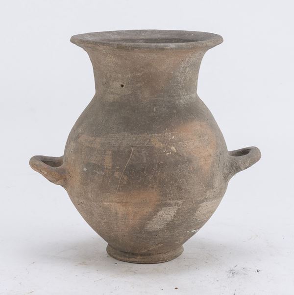 VASO IN TERRACOTTA, SICILIA, XX SECOLO