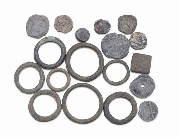 LOTTO DI BRONZETTI DA CLASSIFICARE