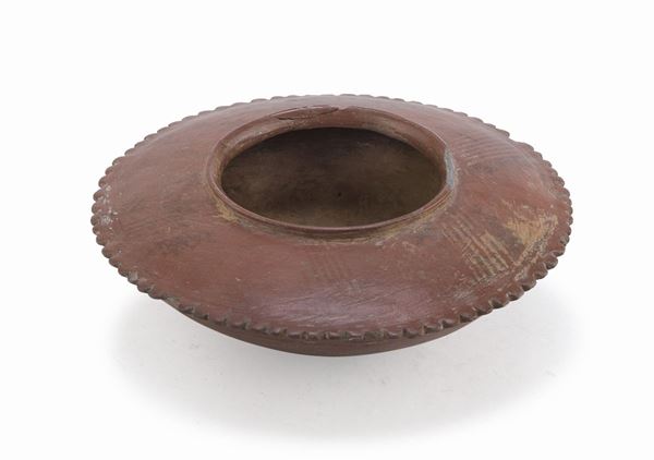 VASO PRECOLOMBIANO, ECUADOR XII-XIV SECOLO