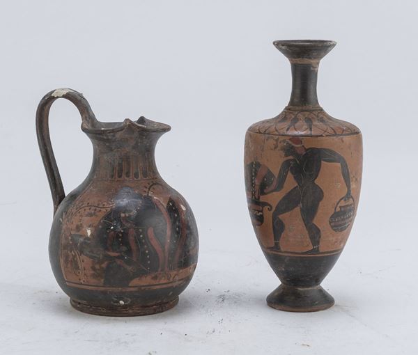 DUE LEKYTHOS, XIX SECOLO