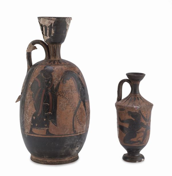 COPPIA DI LEKYTHOS, XIX SECOLO