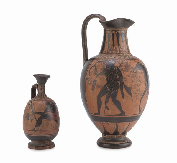 OINOCHOE E LEKYTHOS, XIX SECOLO