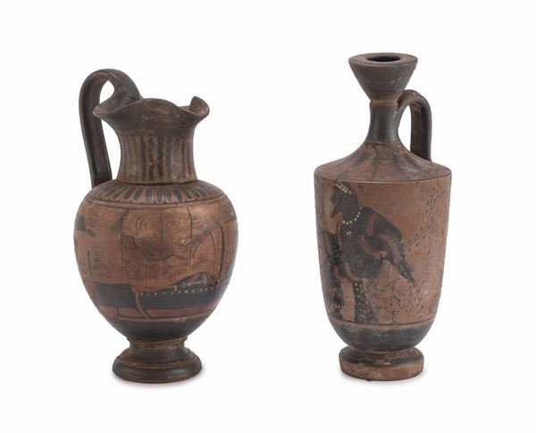 LEKYTHOS E OINOCHOE, XIX SECOLO