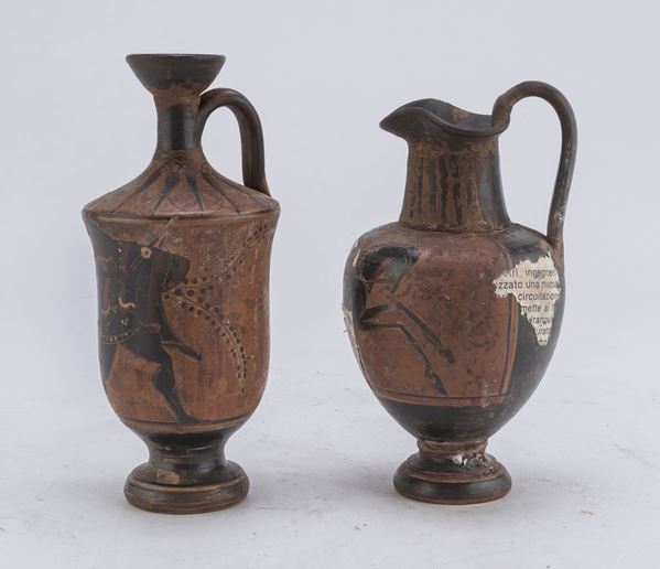 OINOCHOE E LEKYTHOS, XIX SECOLO