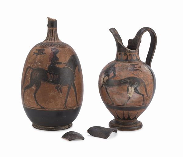 LEKYTHOS E OINOCHOE, XIX SECOLO