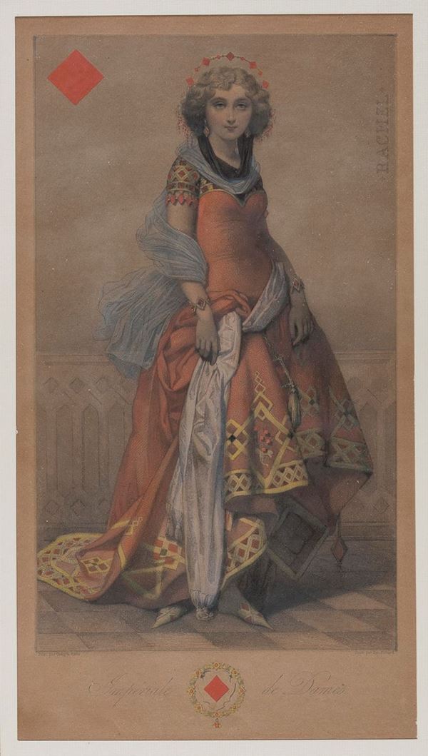 QUATTRO STAMPE FRANCESI COSTUMI IMPERIALI