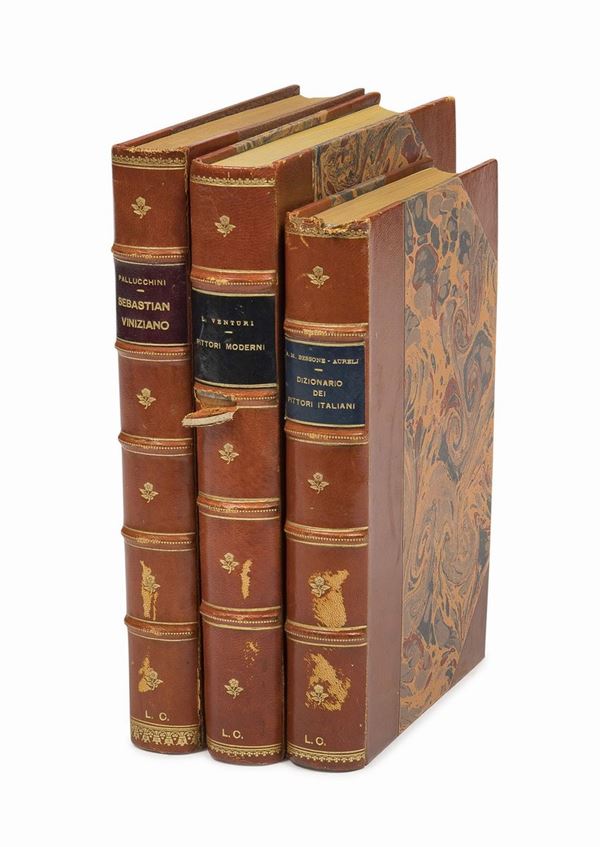 CRITICA D&#39;ARTE IN BELLE LEGATURE
