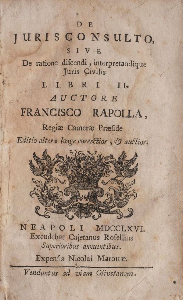 GIURISPUDENZA ANTICA