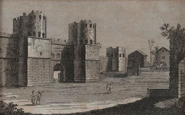 INCISIONI VEDUTE DI ROMA ANTICA