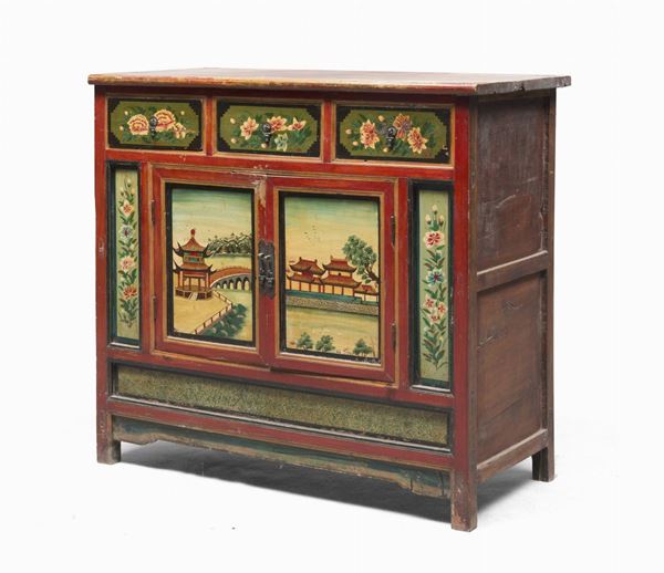 CREDENZA, MONGOLIA PERIODO DELLA RIVOLUZIONE CULTURALE