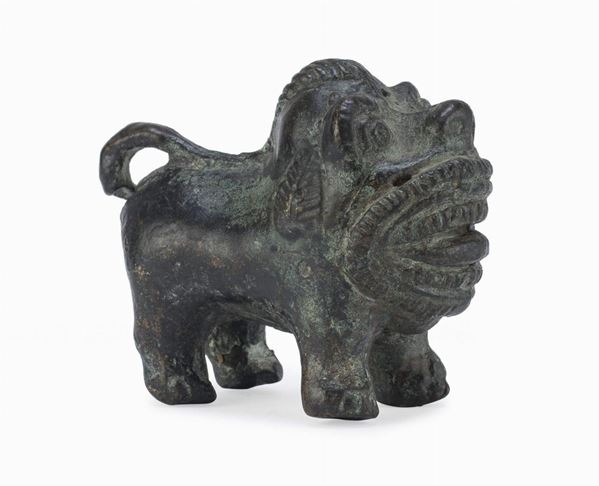 ANIMALE MITOLOGICO IN BRONZO, ESTREMO ORIENTE