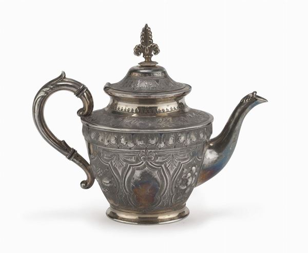 TEIERA IN SILVERPLATED, SHEFFIELD