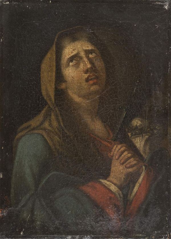 MATER DOLOROSA DI PITTORE ROMANO DEL SETTECENTO