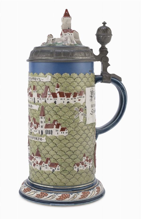 TANKARD IN CERAMICA, GERMANIA