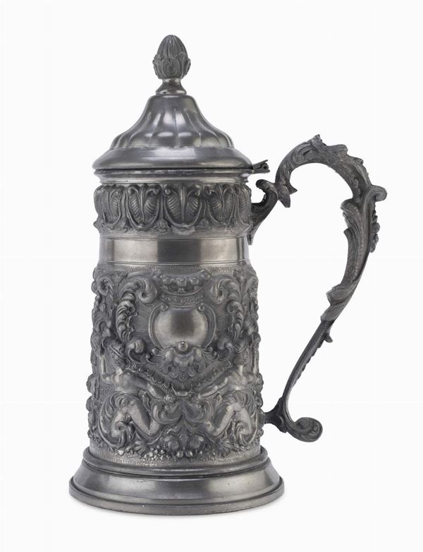 TANKARD IN PELTRO