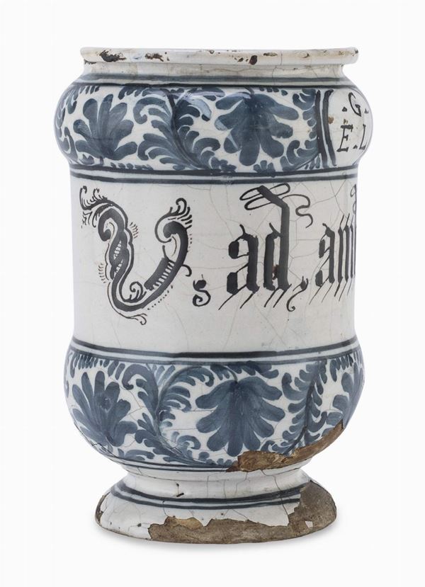RESTI DI VASO DA FARMACIA, PROBABILMENTE FAENZA