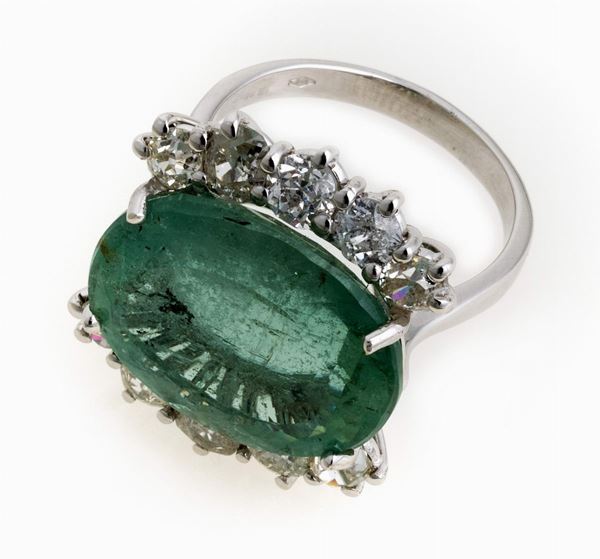 ANELLO CON SMERALDO