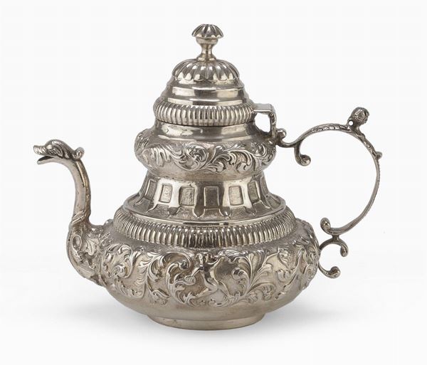 TEIERA IN ARGENTO, OLANDA DE GROOT 1875/1909