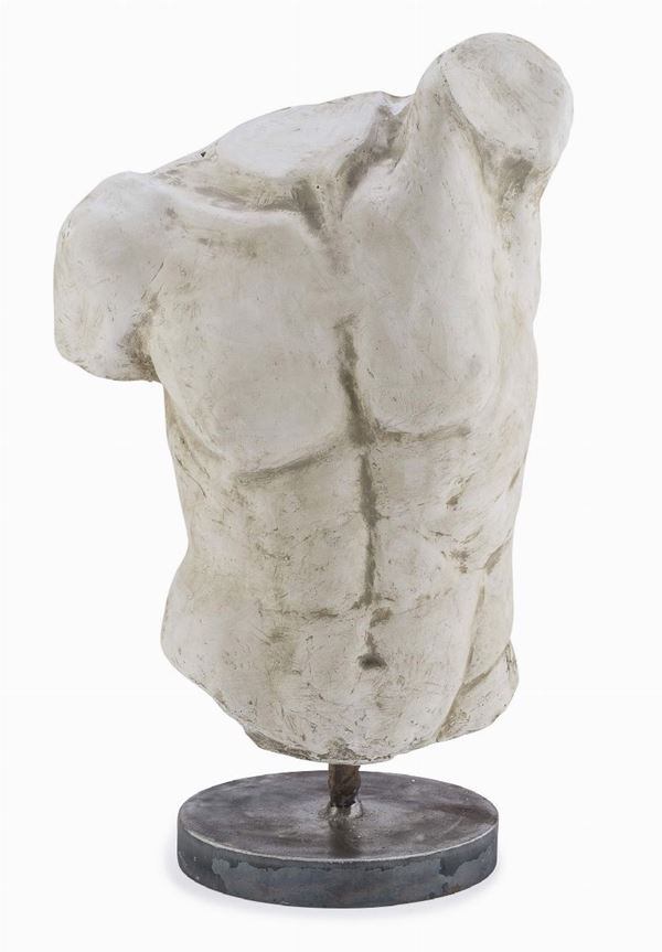 TORSETTO DI UOMO IN GESSO