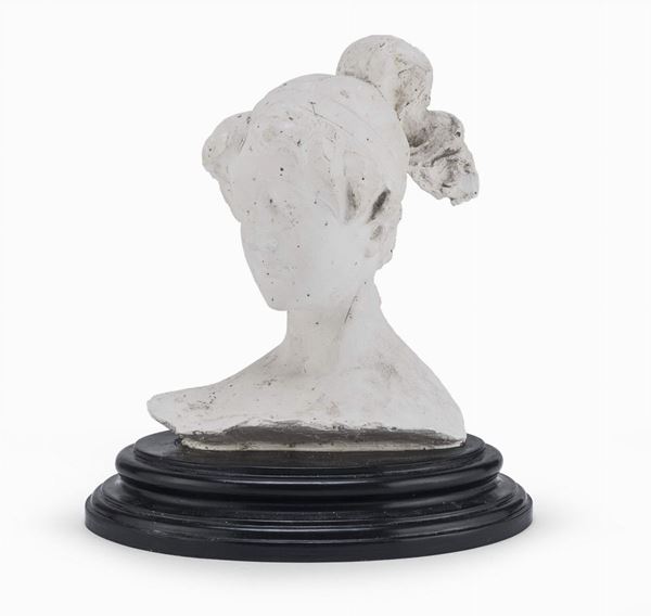 BUSTO DI DONNA IN GESSO