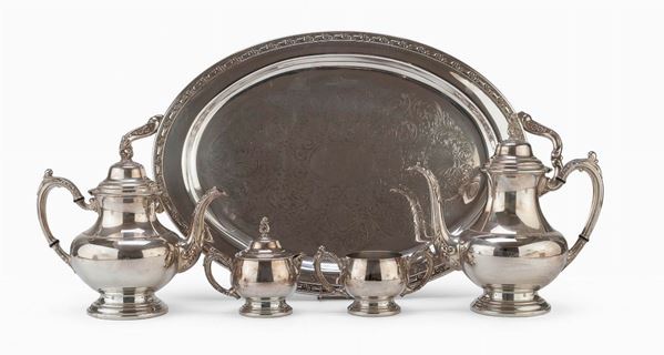 SERVIZIO DA T&#200; IN SILVERPLATED, STATI UNITI