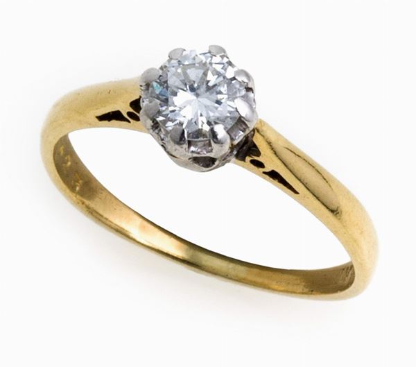 ANELLO CON BRILLANTE