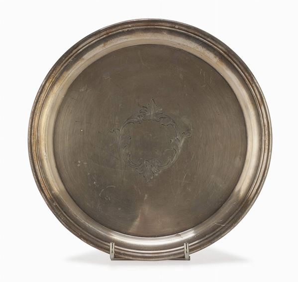 VASSOIETTO IN SILVERPLATED, BROGGI MILANO