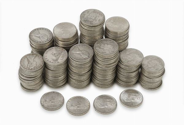 271 MONETE DA LIRE 500 IN ARGENTO