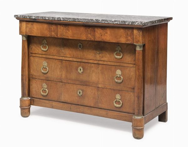 COMMODE IN NOCE, PERIODO IMPERO