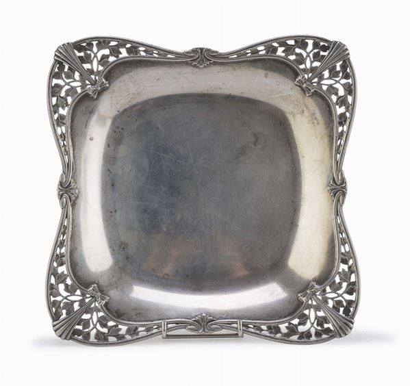 PIATTO IN ARGENTO, GERMANIA POST 1888