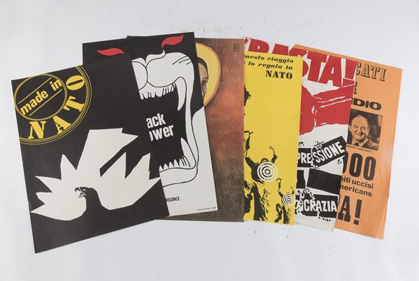 SETTE MANIFESTI ANNI &#39;70