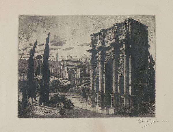 INCISIONE DI DANTE RICCI