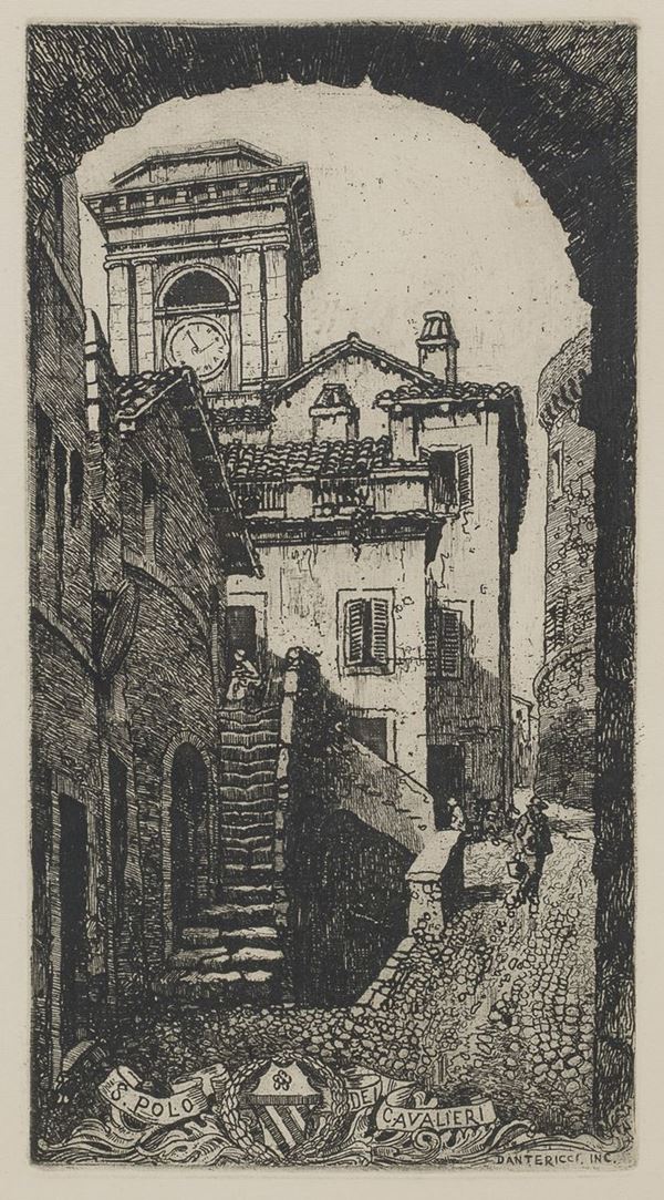 INCISIONE DI DANTE RICCI