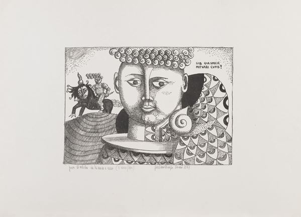 SETTE LITOGRAFIE DI GAETANO POMPA